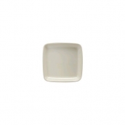 Oneida 6-3/4 Cream White Square Entree Plate - Case = 36