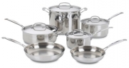 Cuisinart 77-10 Chef's Classic Stainless Steel 10-Piece Cookware Set