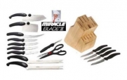 Miracle Blade III 16 Piece Knife and Block Set Miracleblade