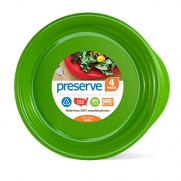 Preserve Everyday 9-1/2-Inch Plates, Set of 4, Apple Green