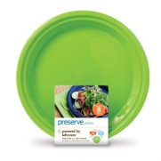 Preserve 8 Count on The Go Plates, Large, Apple Green