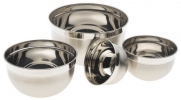 Prime Pacific Euro Stainless Steel Mixing Bowls, Set of 4