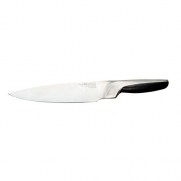 Premium Innovative Carbon Steel Ultra Sharp 8 Inch Chef Knife with a Knife Sharpener Combo