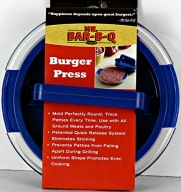 Mr. Bar-B-Q Burger Press Blue Color