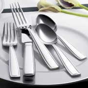 Waterford Glenridge 18/10 Stainless Steel 65-Piece Set, Service for 12