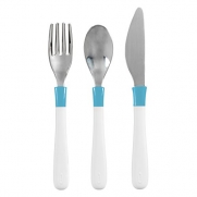 OXO Tot Cutlery Set for Big Kids, Aqua
