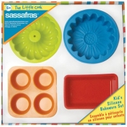The Little Cook / Child's 4-piece Silicone Bakeware Set