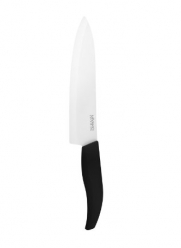 Miyako 7 Ceramic Chef's Knife, Glossy White