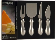 PRODYNE K4S STAINLESS STEEL 4PC CHEESE KNIVES SET INCLUDES (K4S) -
