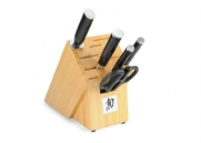 Shun Classic 6-Piece Knife Set with Bamboo Block