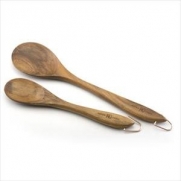Quality Signature Solid Wood Spoon Set By Paula Deen
