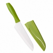 Trudeau Ceramic Classic Santoku Knife Green 1 ea