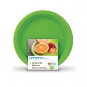 Preserve 10 Count on The Go Plates, Small, Apple Green