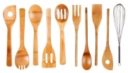 Cook N Home 10-Piece Bamboo Utensil Set